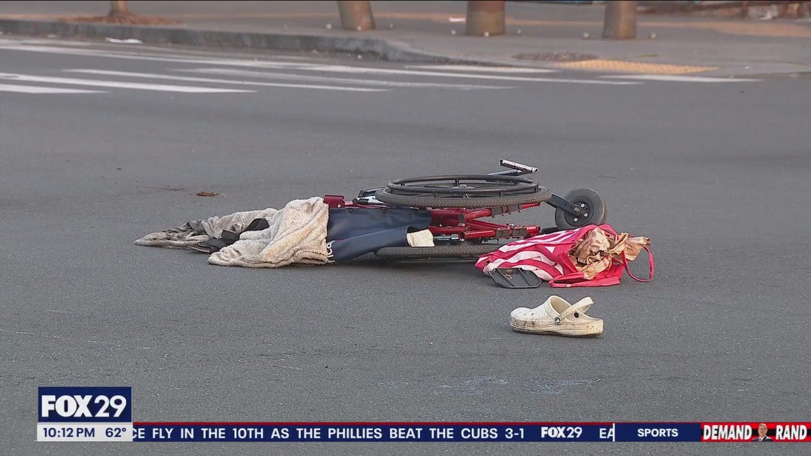 Man in wheelchair fatally struck by Philly school bus